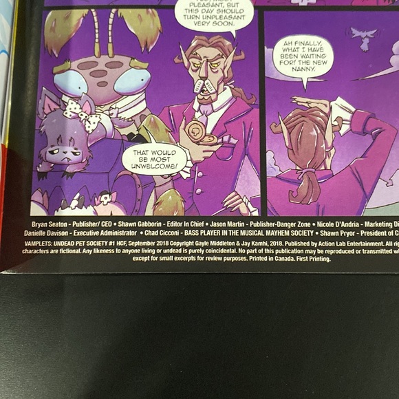 Vamplets: The Undead Pet Society (Halloween ComicFest Minicomic) - Picture 4 of 5